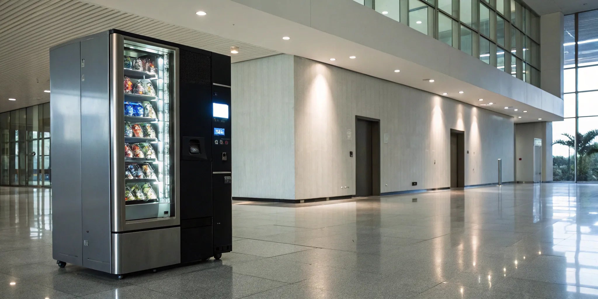 One of the best AI vending machines with smart technology for grab-and-go snacks and drinks.