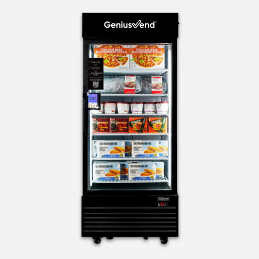 Black with Genius Vend Logo