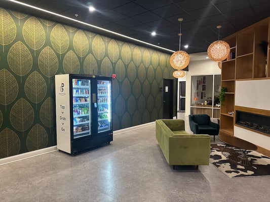 Al Powered Smart Double-Door Vending Cooler