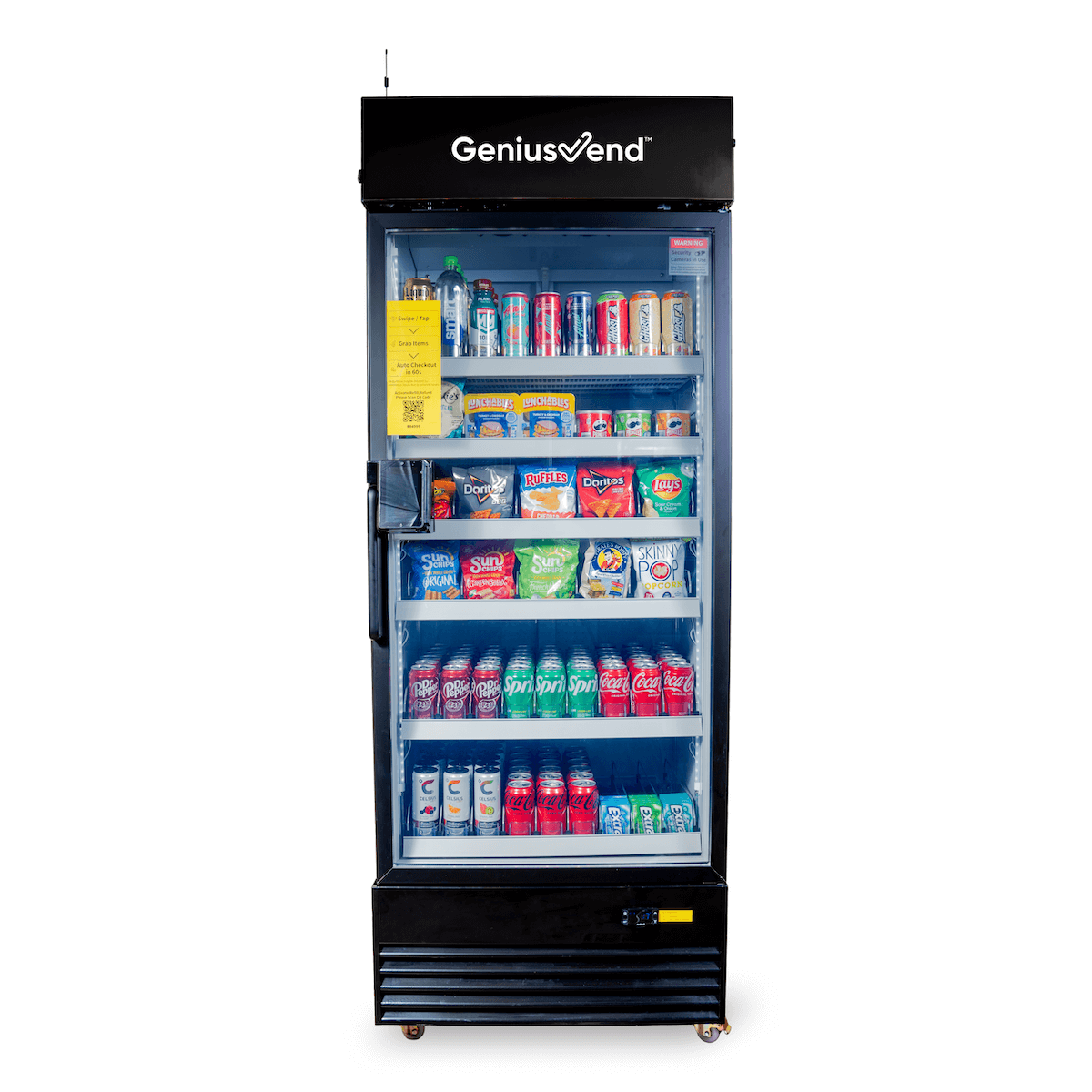 Genius Vend™ AI Powered Smart Combo Vending Machine
